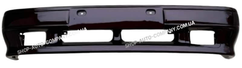 Бампер передній LADA(ВАЗ) 2115 під птф - у колір кузова портвейн(192)